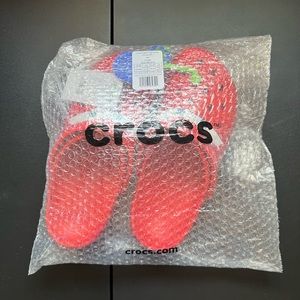 Disney Pixar Lightning McQueen Light Up Crocs Men's Size 10 Women's 12